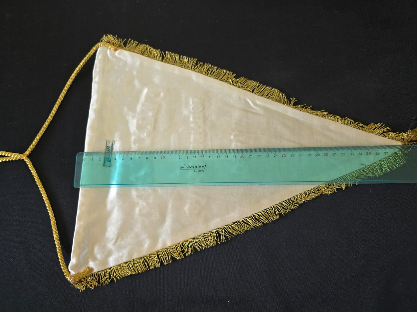 Gagliardetto Pennant RICAMATO ELDORADO BASKET BOLOGNA TORNEO 1970 originale