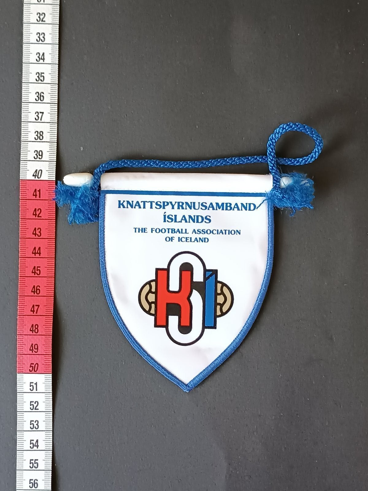 gagliardetto Pennant calcio The Football Association Iceland
