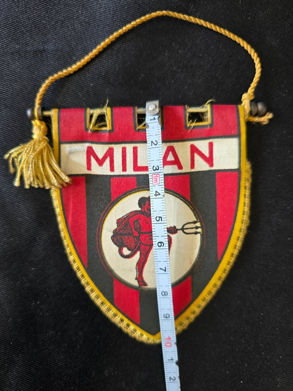 A.C. Milan 1899 mini gagliardetto anni 60/70 1