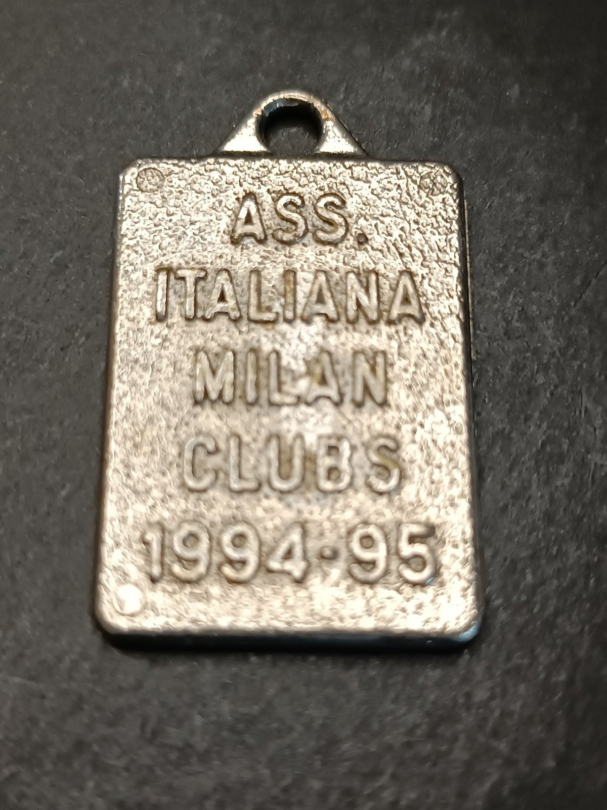 A.C.Milan medaglia x portachiavi Associazione Italiana Milan Clubs 1994/95