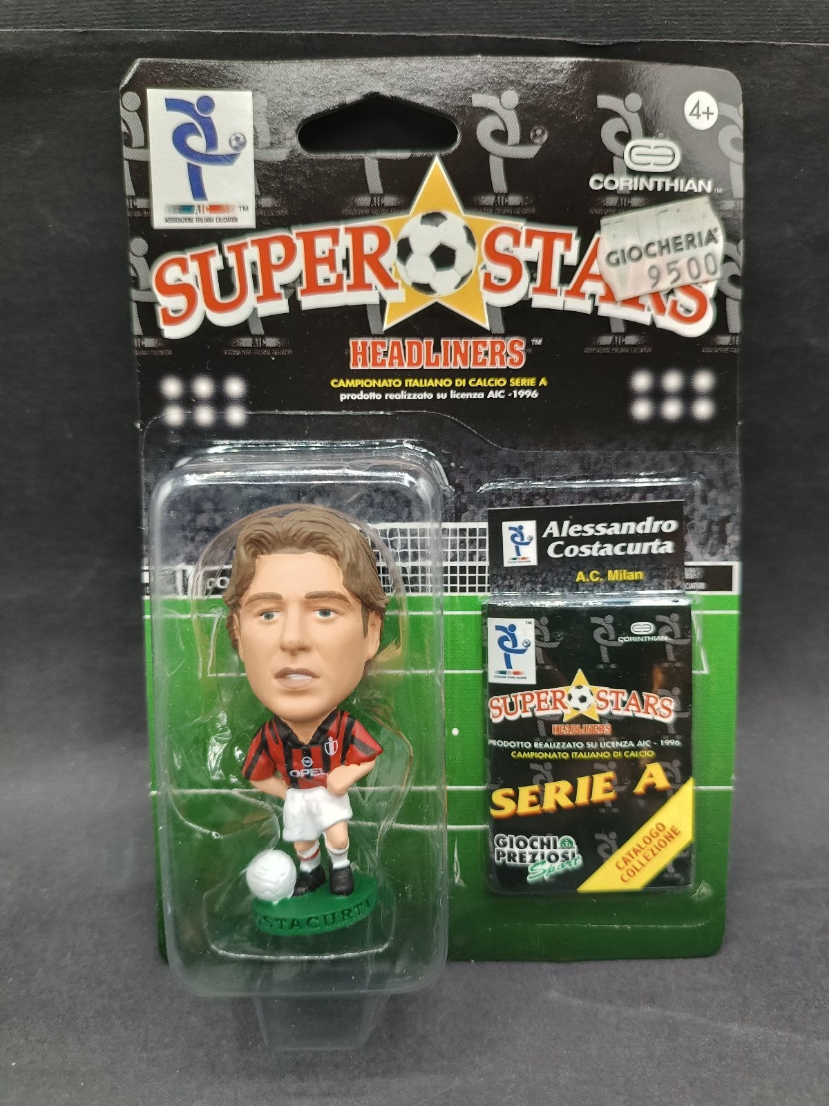 action figure calcio Corinthian Super Stars Headliners Costacurta Milan