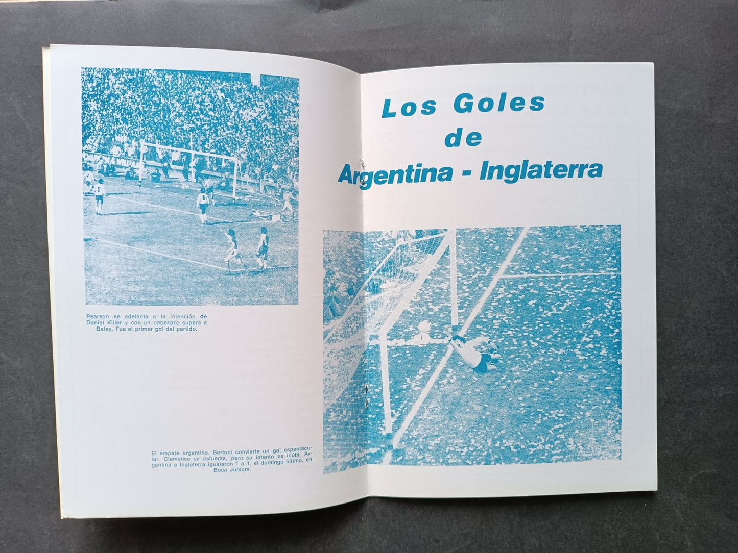 Programma World Cup Argentina 78 Argentina - Scozia