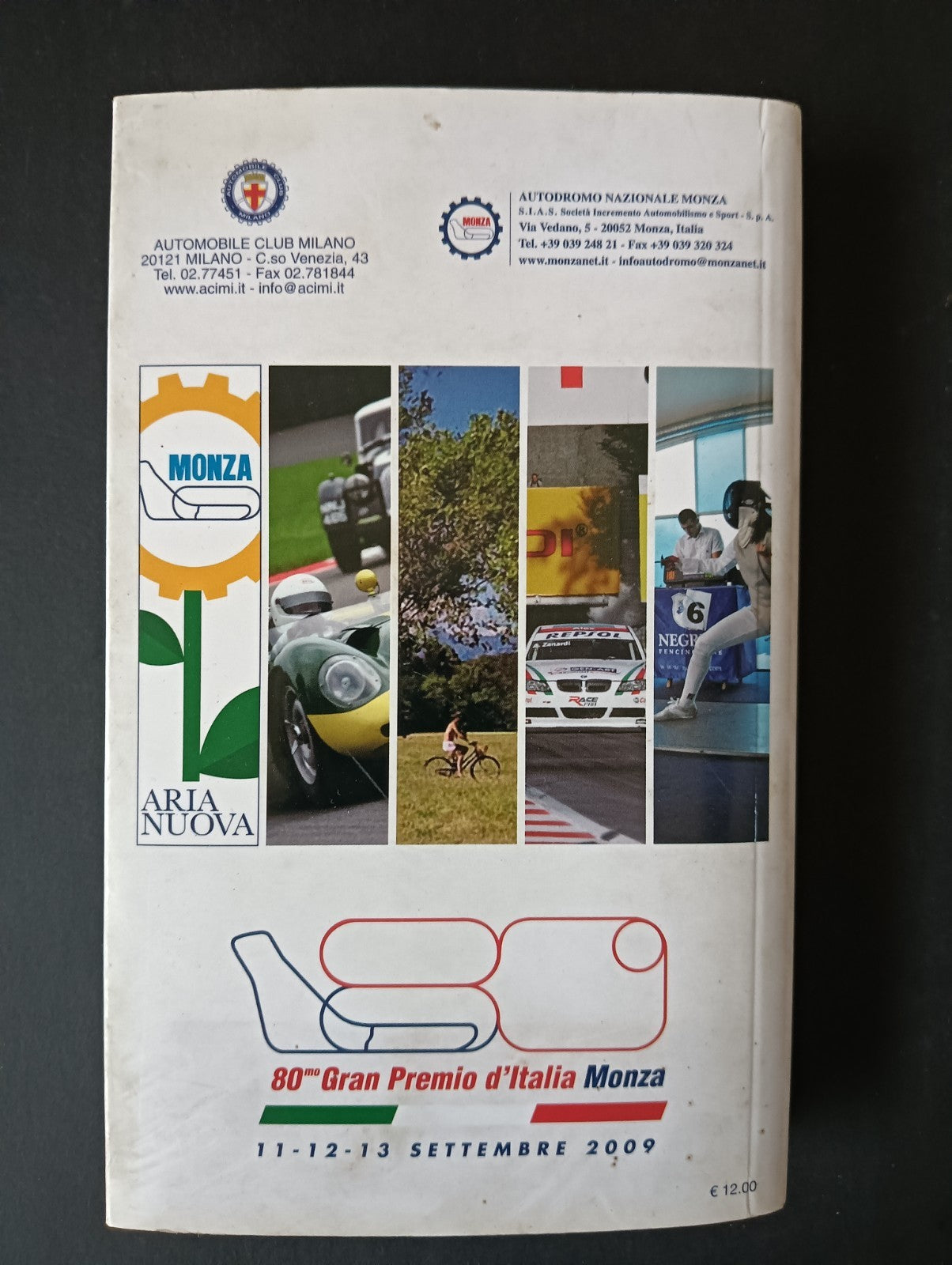 Libro MONZA CIRCUIT