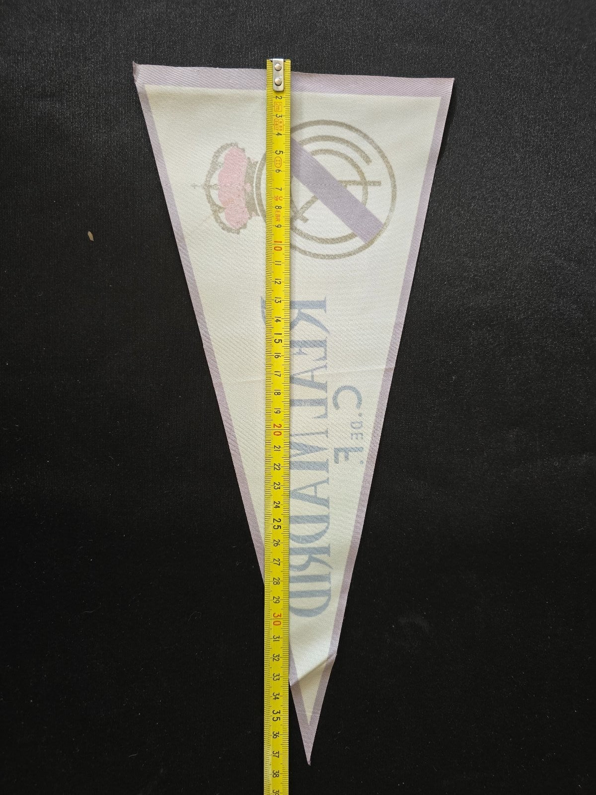 Gagliardetto Pennant fanion bander�n Real Madrid C.de F.
