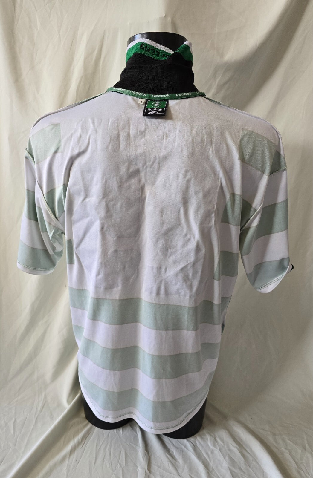 Maglia reebok match worn 2001 Sporting Clube de Portugal nr 25 João Pinto tg L