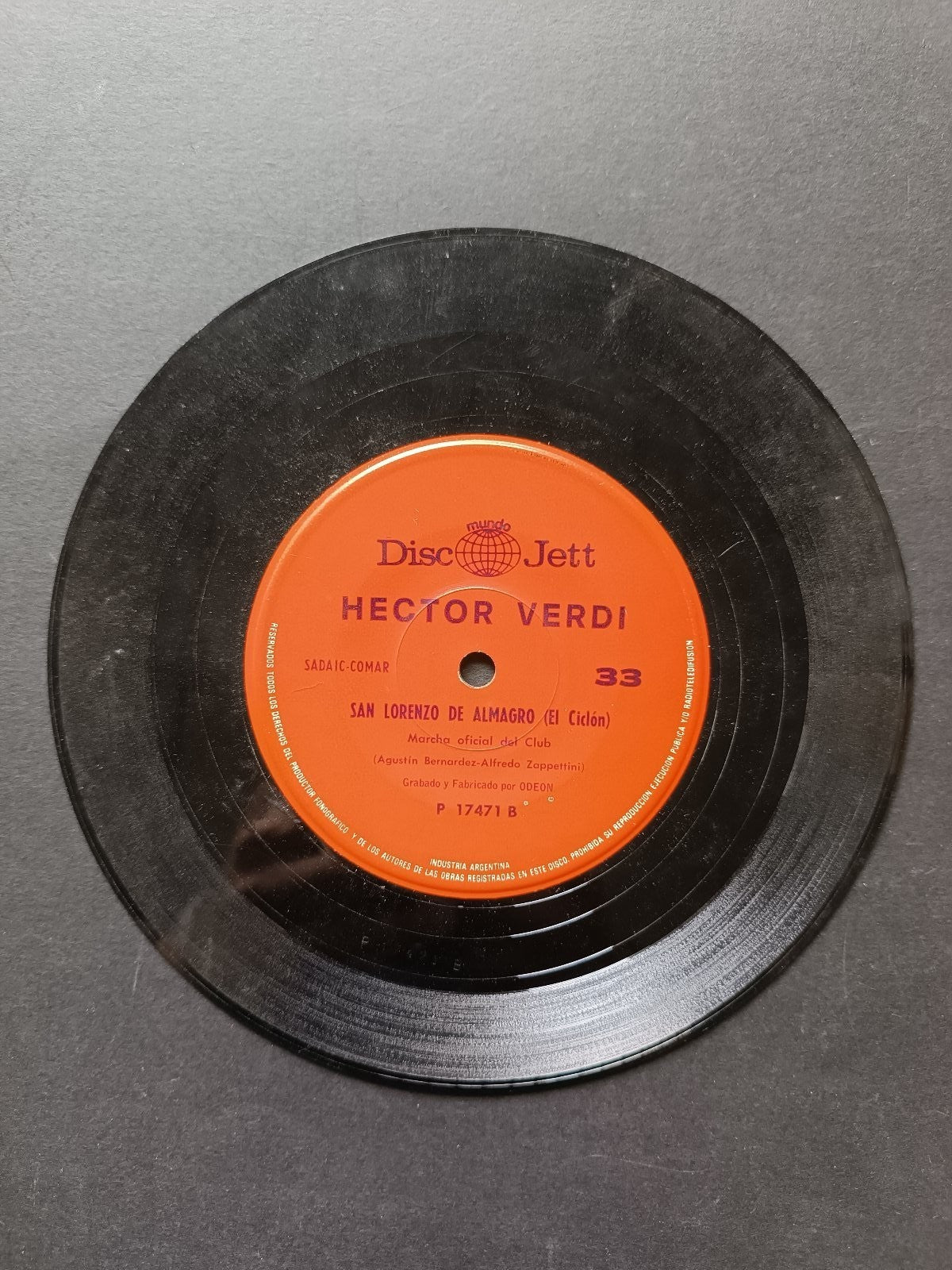 Vinile 45 giri Bravos Gauchos De Boedo