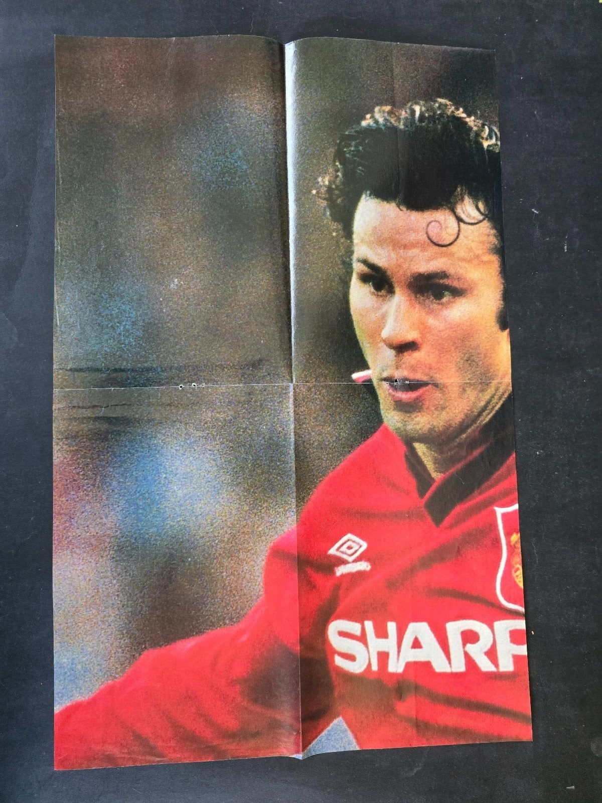 Autografo autograph originale su poster pagina Andrei Kanchelskis Everton (2)