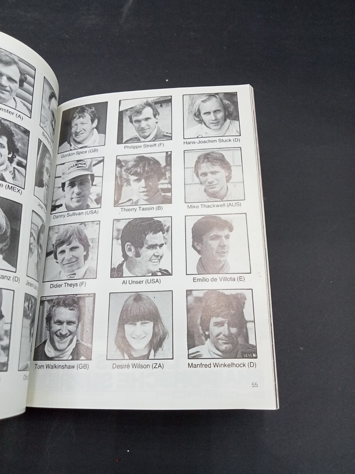 Year book of automobile sport '84 FIA 1984 Ayrton Senna