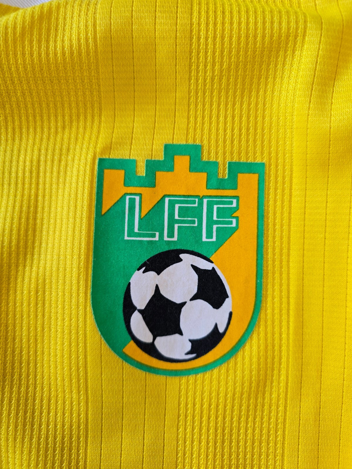 Maglia da partita calcio ufficiale Puma Lituania anni 90 tg xl