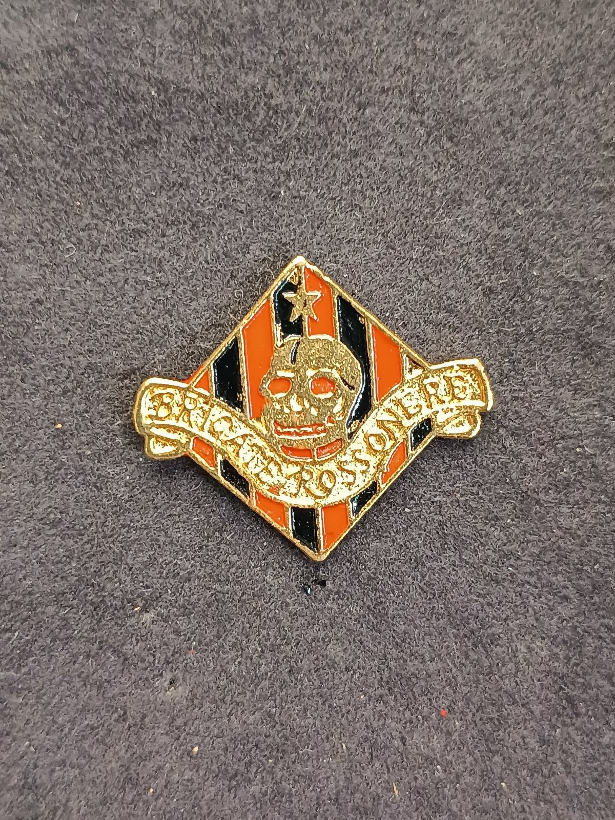 Old Pins Pin Badge Spilla A.C.Milan Brigate Rossonere no fermapiedino 371