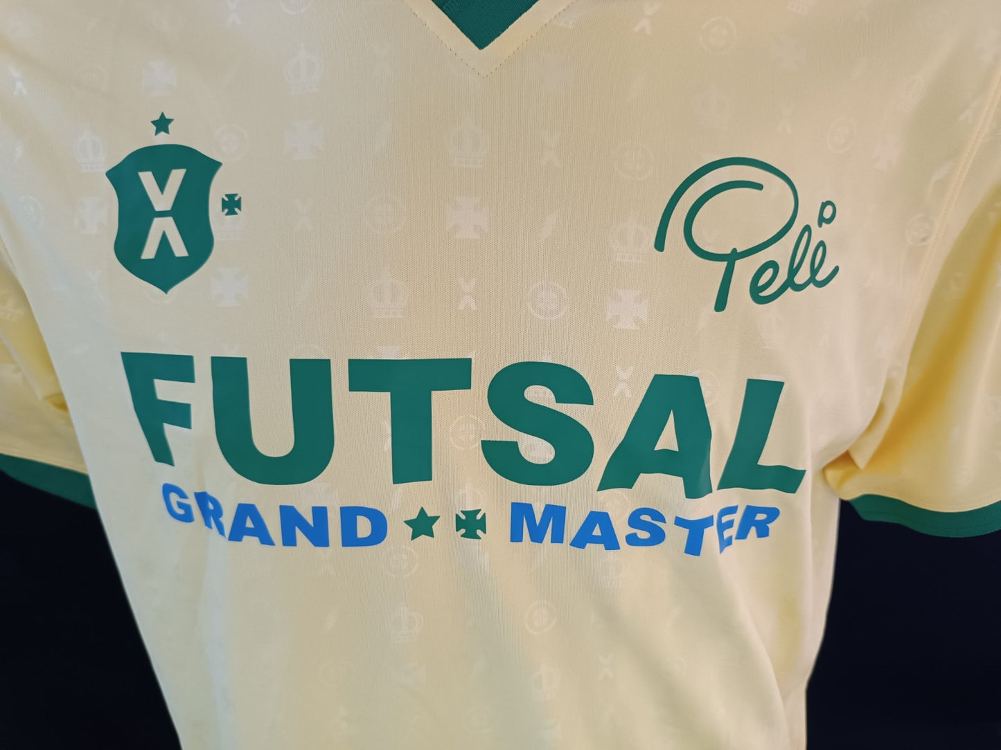 Maglietta Brasile Futsal autografo stampato Pele Pelegacy