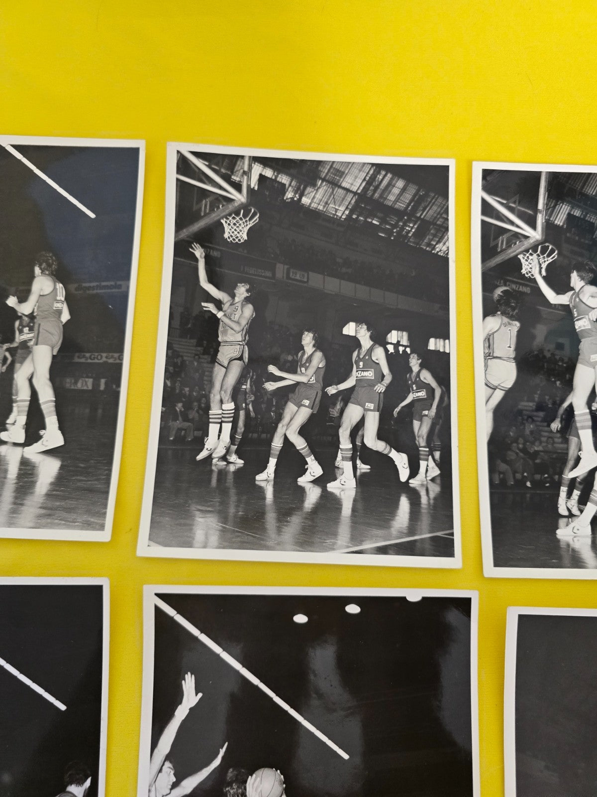Basket Cinzano Milano Olimpia - Fernet Tonic Bologna lotto foto incontro anni 70