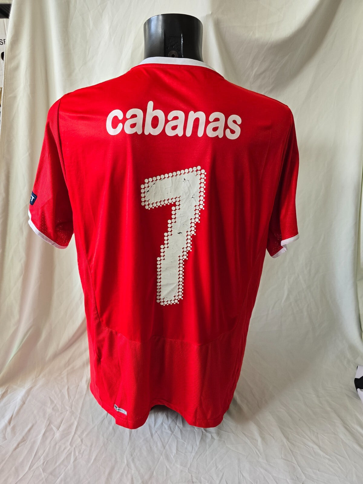Maglia Puma match worn Nazionale Svizzera euro 2008 nr 7 tg xl