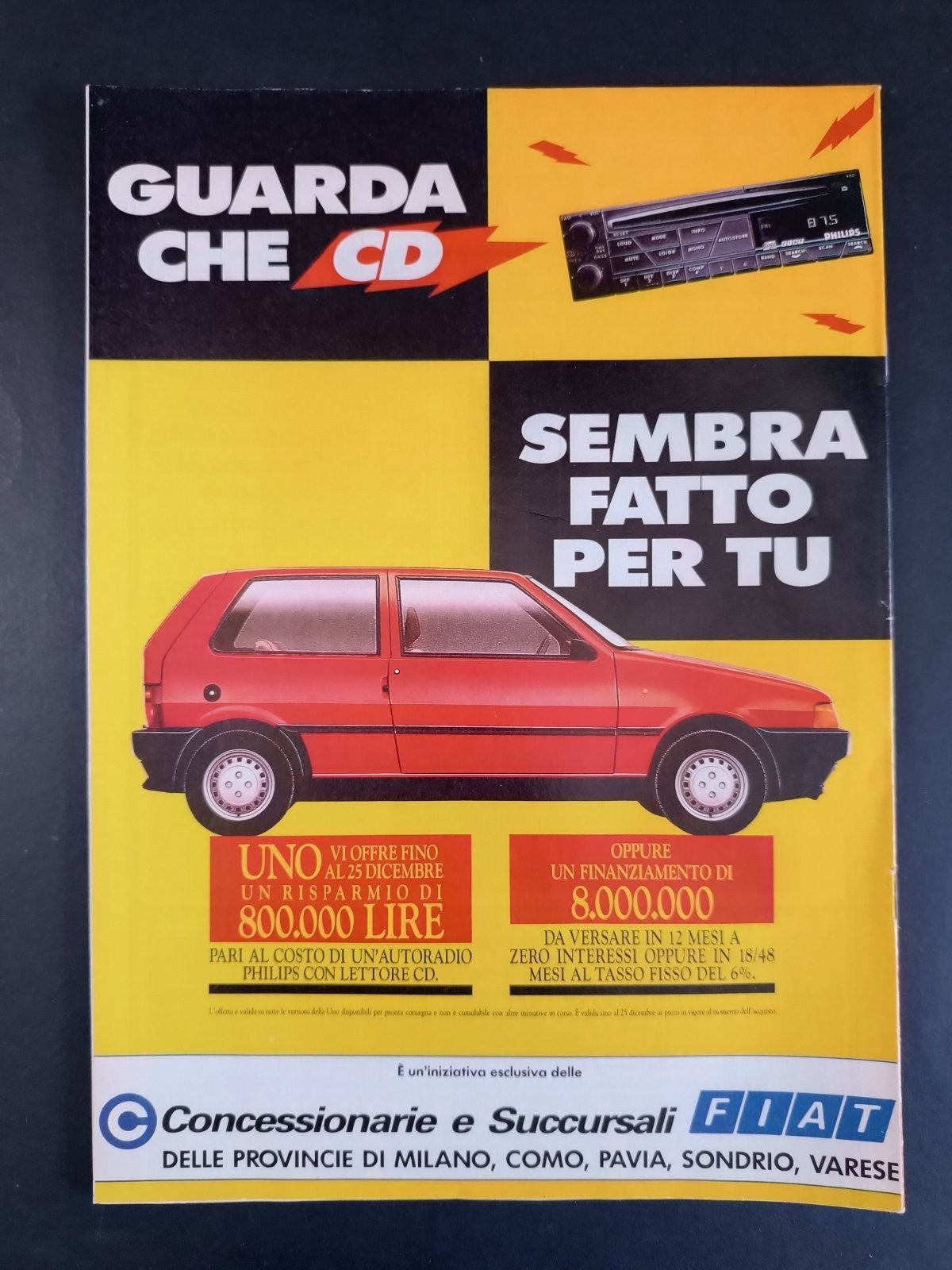 programma ufficiale OGGI MILAN 8 dic 1991 Cremonese 13� giornata Gullit