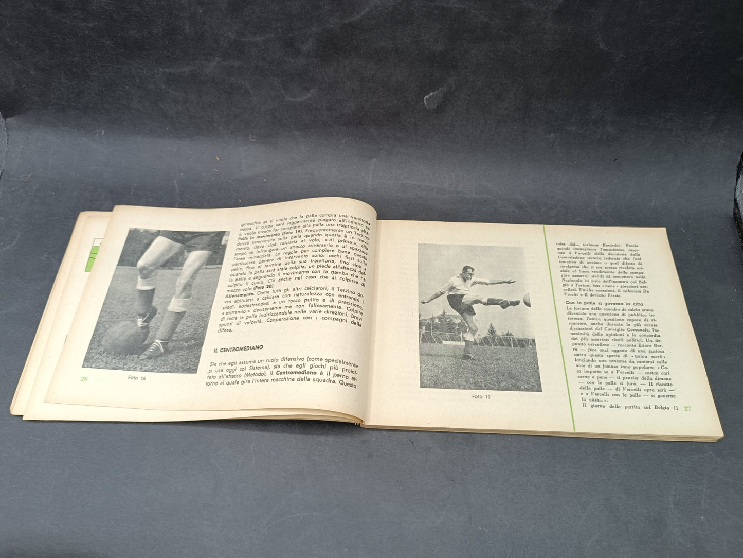 Libro Tutto sul calcio Edizioni Apis 1952
