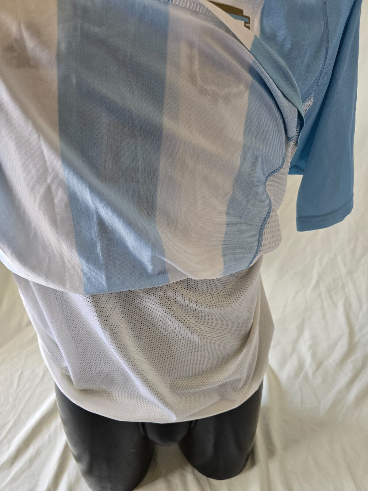 Maglia calcio ufficiale Argentina Luis Biglia 5 Adidas Climacool tg L