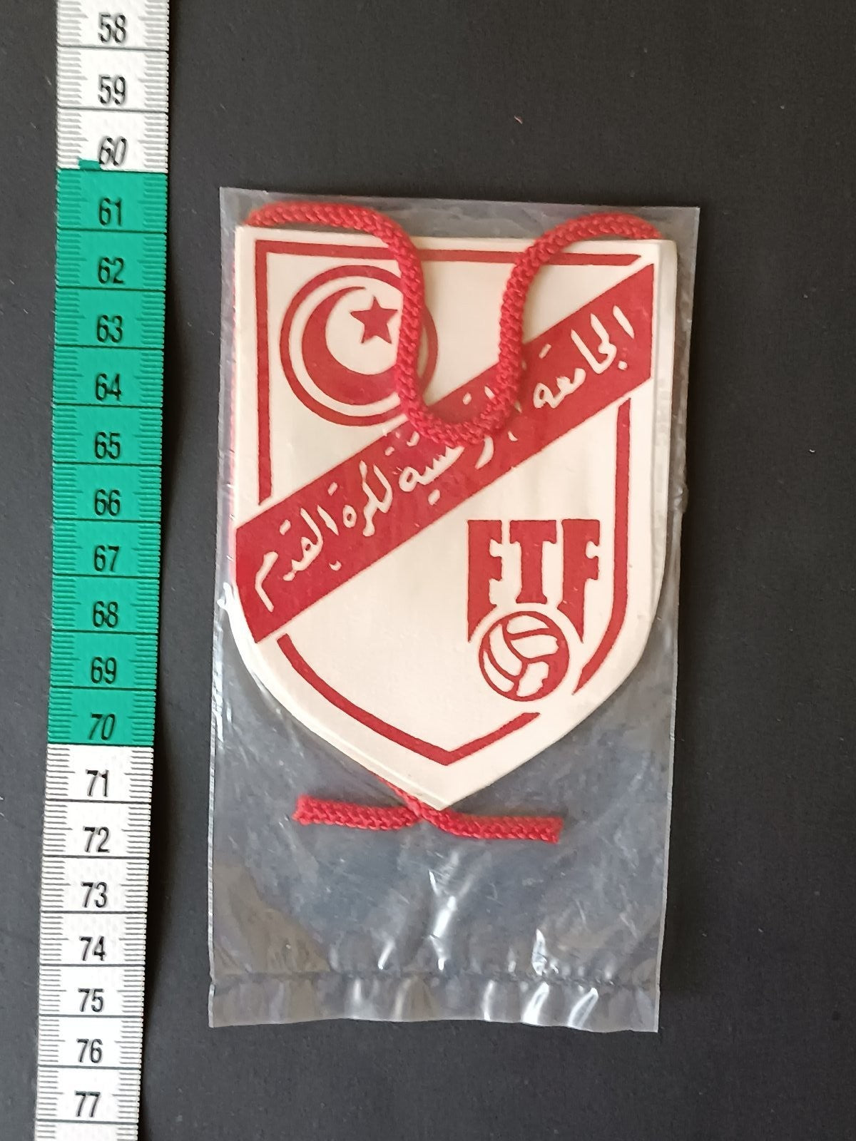 gagliardetto Pennant calcio Federazione Calcistica Tunisina FTF