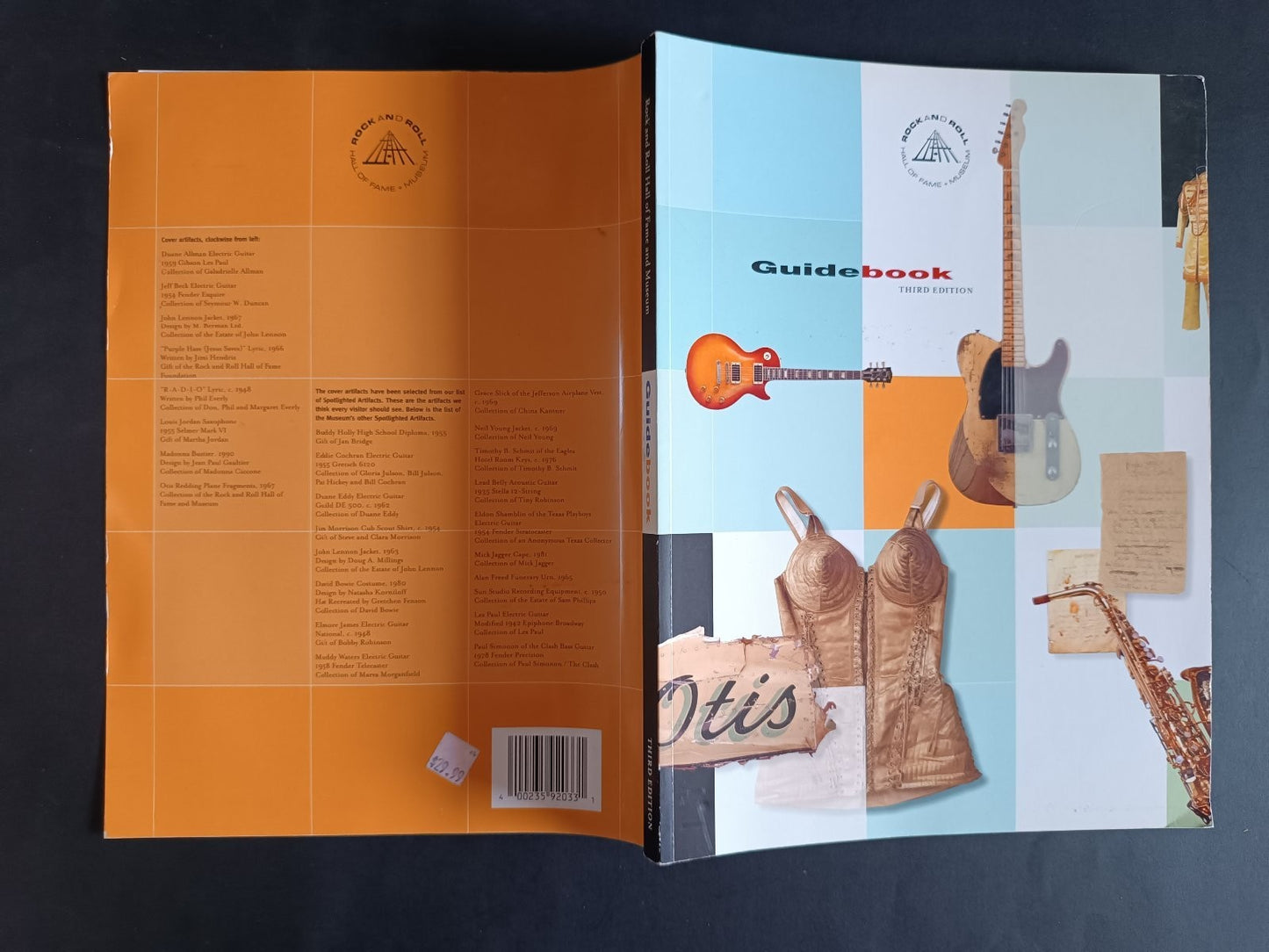 libro Rock and Roll Hall of fame Museum Guide Book third edition