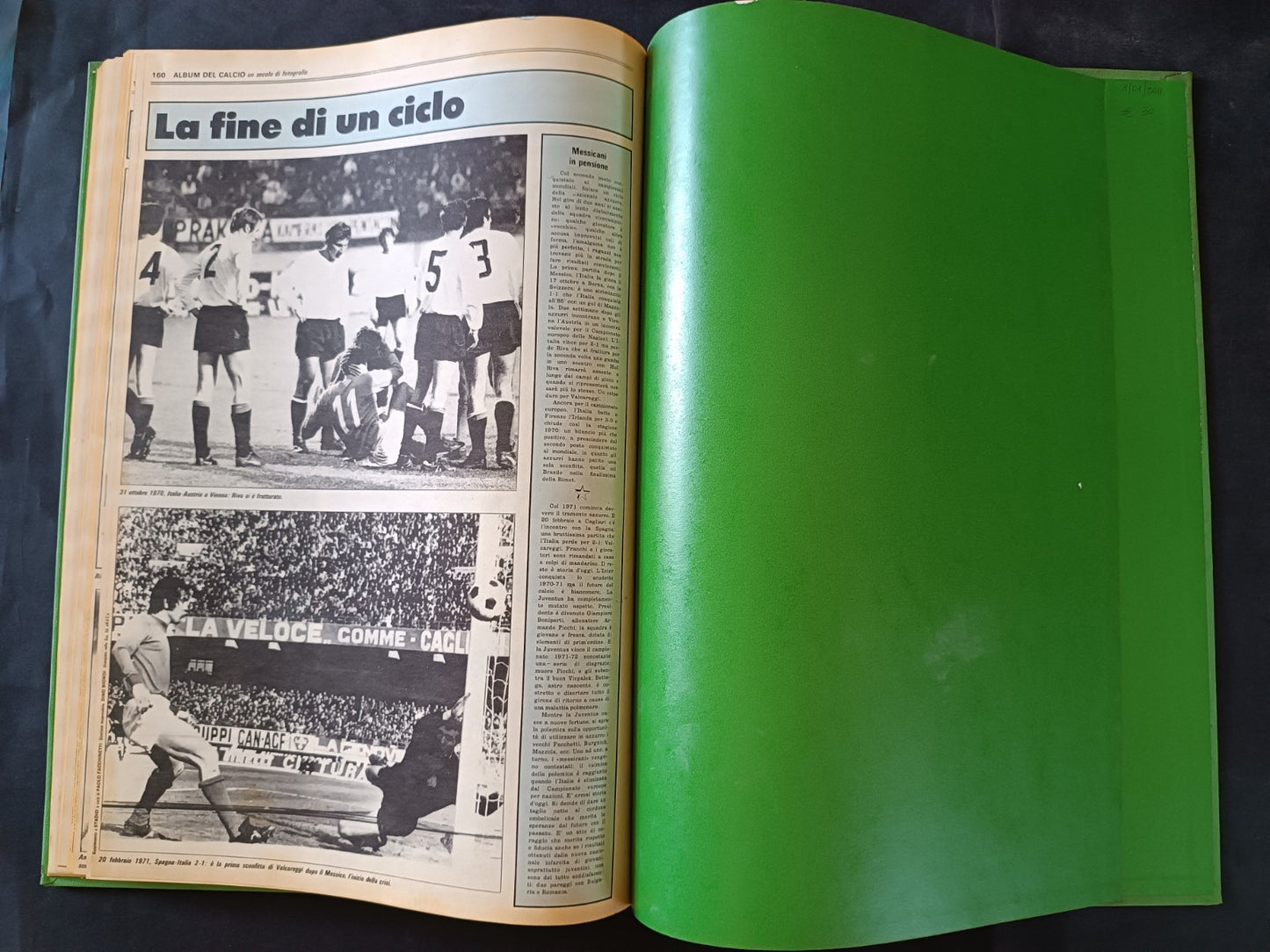 Album del calcio Un secolo di fotografie