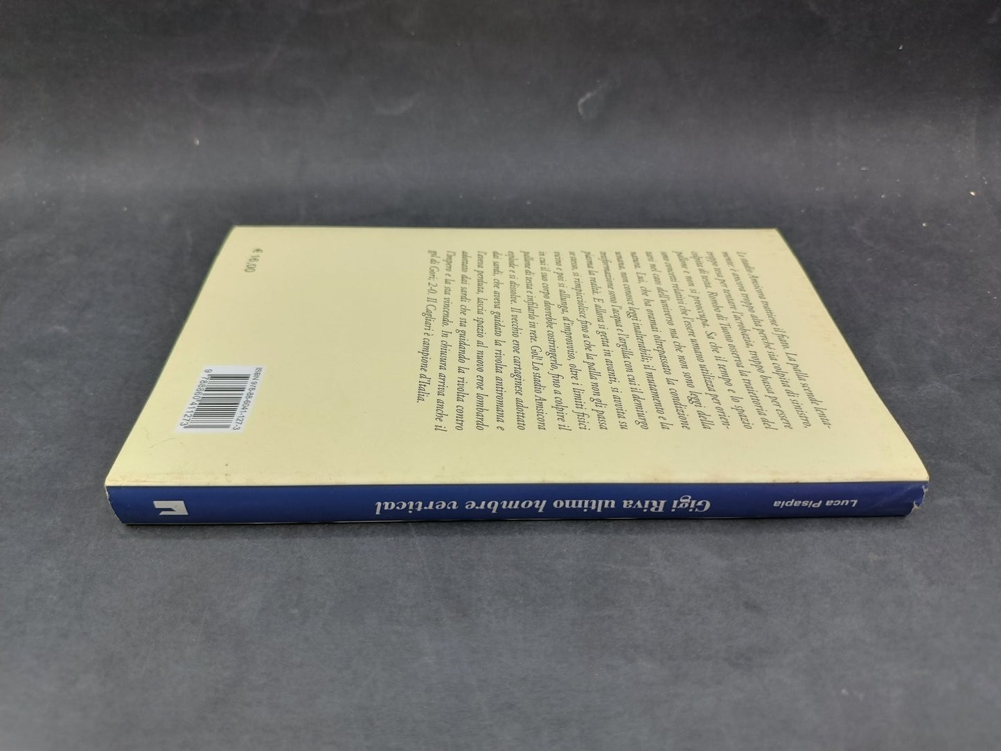 Libro Luca Pisapia GIGI RIVA ULTIMO HOMBRE VERTICAL Limina Editore