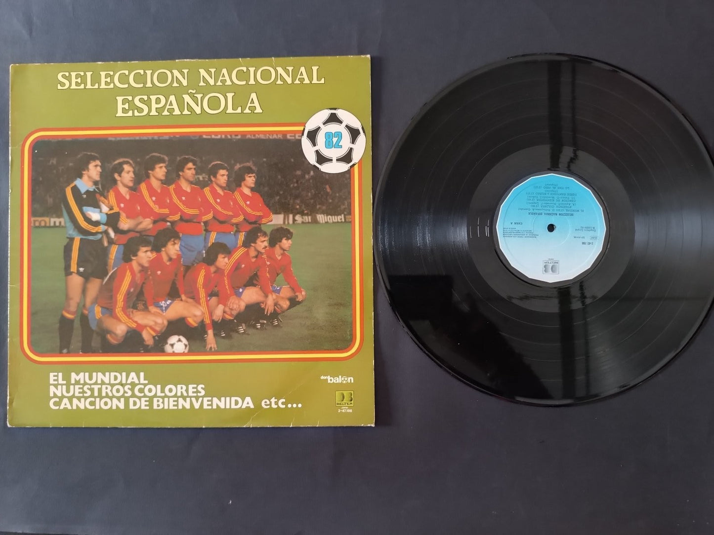 Disco Seleccion Nacional Espa�ola El Mundial Cancion de Bienvenida 82
