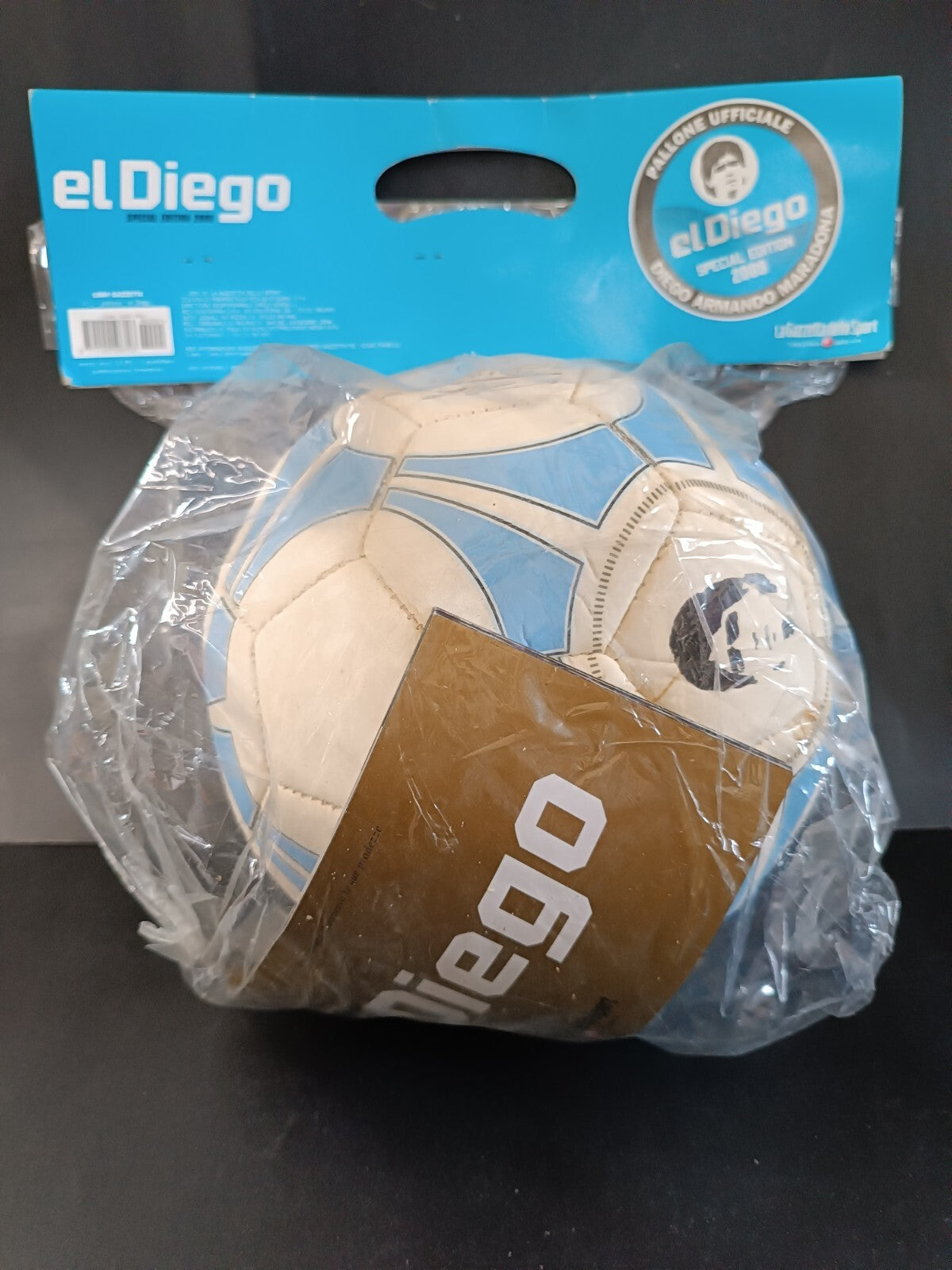 Pallone Diego Maradona 2009 tiratura limitata sigillato - Blisterato