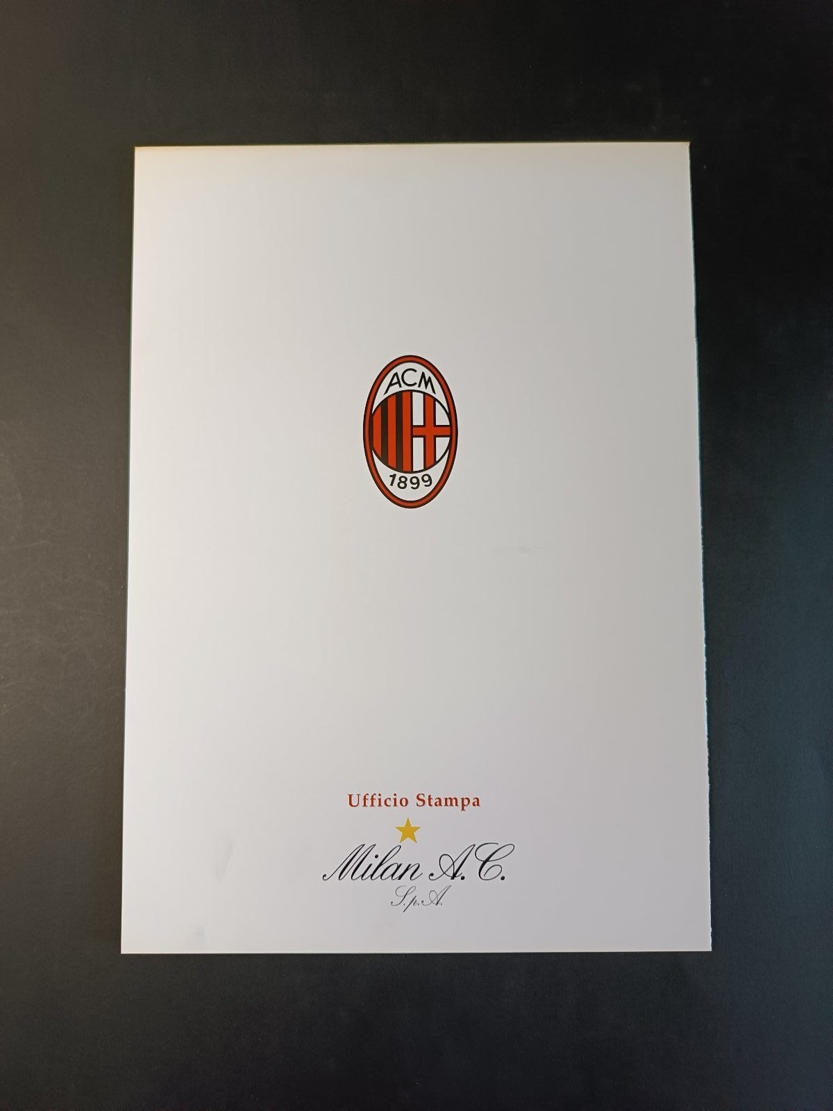 Programma originale 22� giornata stagione 1999/2000 Milan Ac / SS Lazio(B)