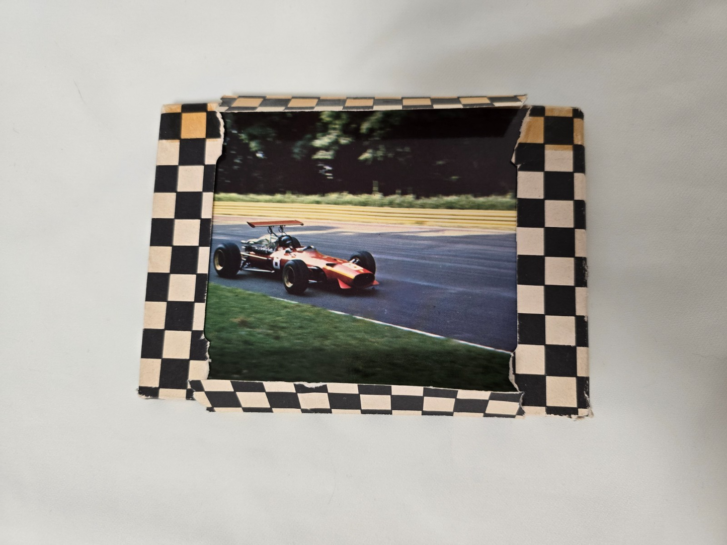 Gran Premio D'Italia Monza 1968 formula 1 F1 Folder dell'epoca 16 postcard