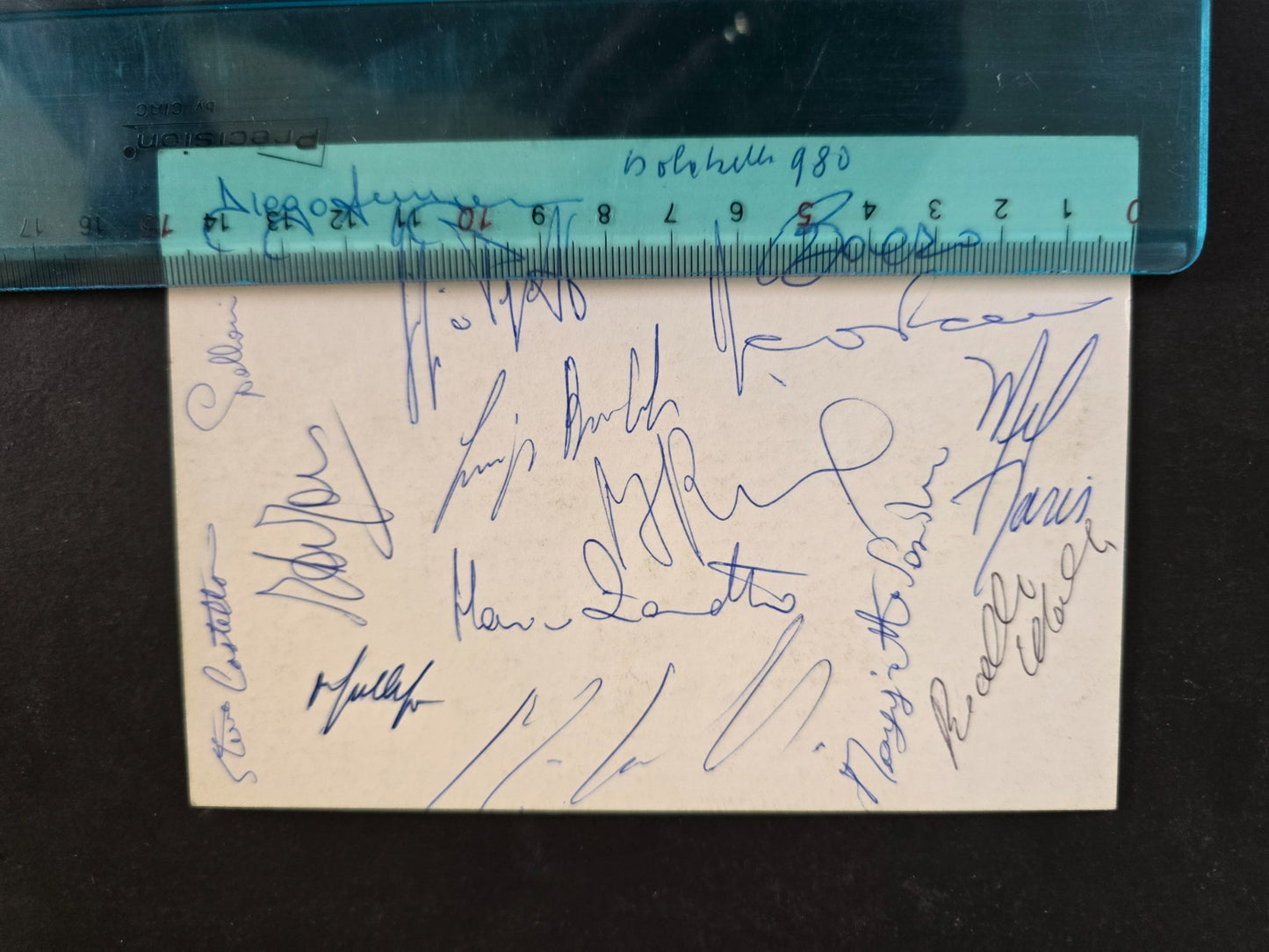 Amaro 18 Isolabella Milano Basket cartolina ufficiale autografata in originale