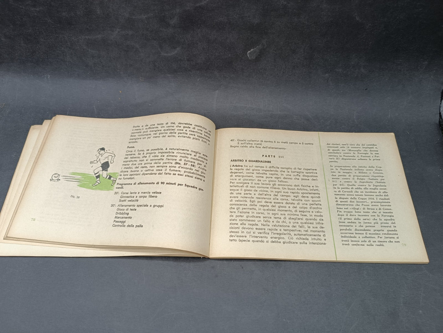 Libro Tutto sul calcio Edizioni Apis 1952