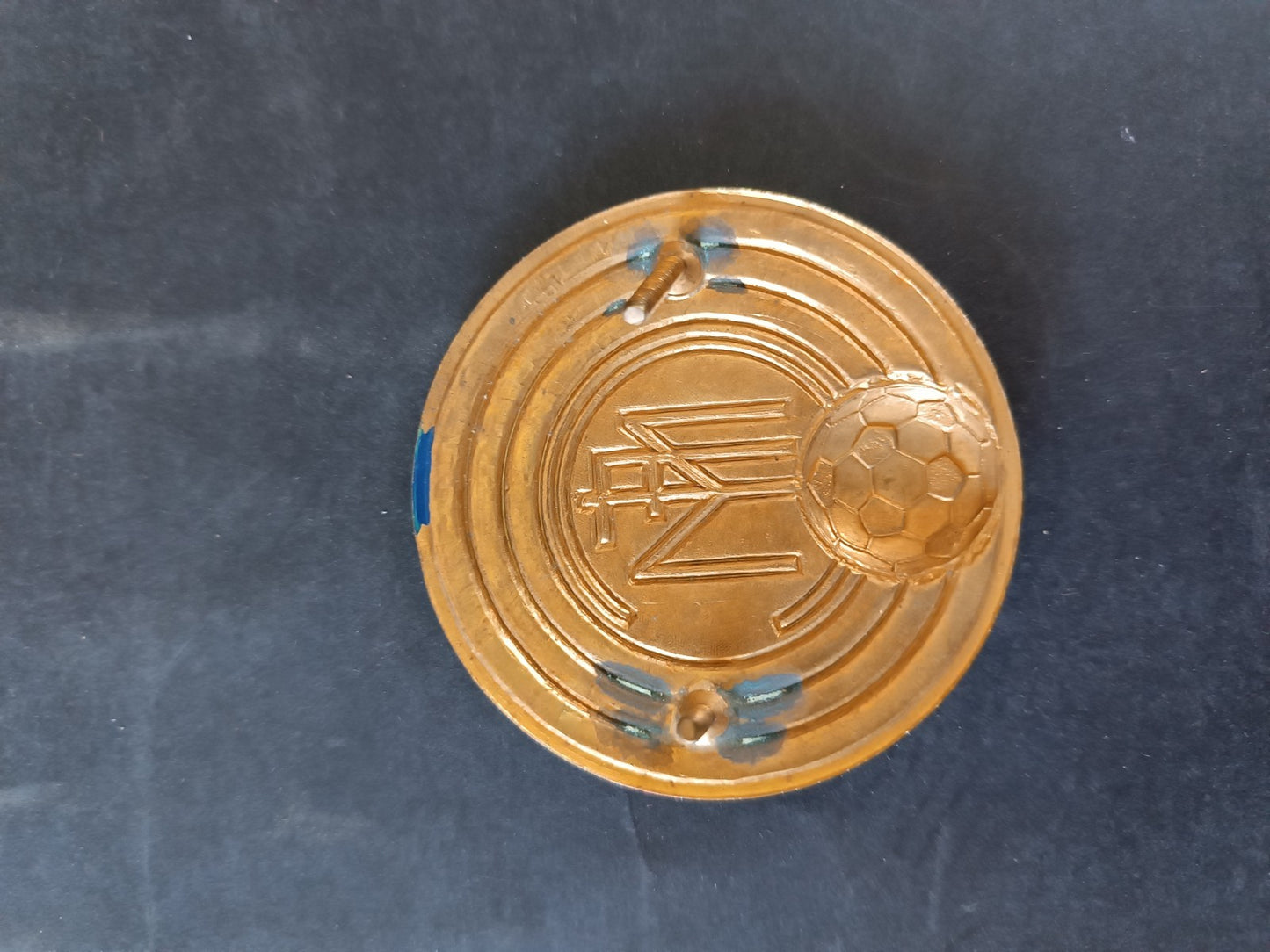 Placca di metallo calcio Inter targa auto