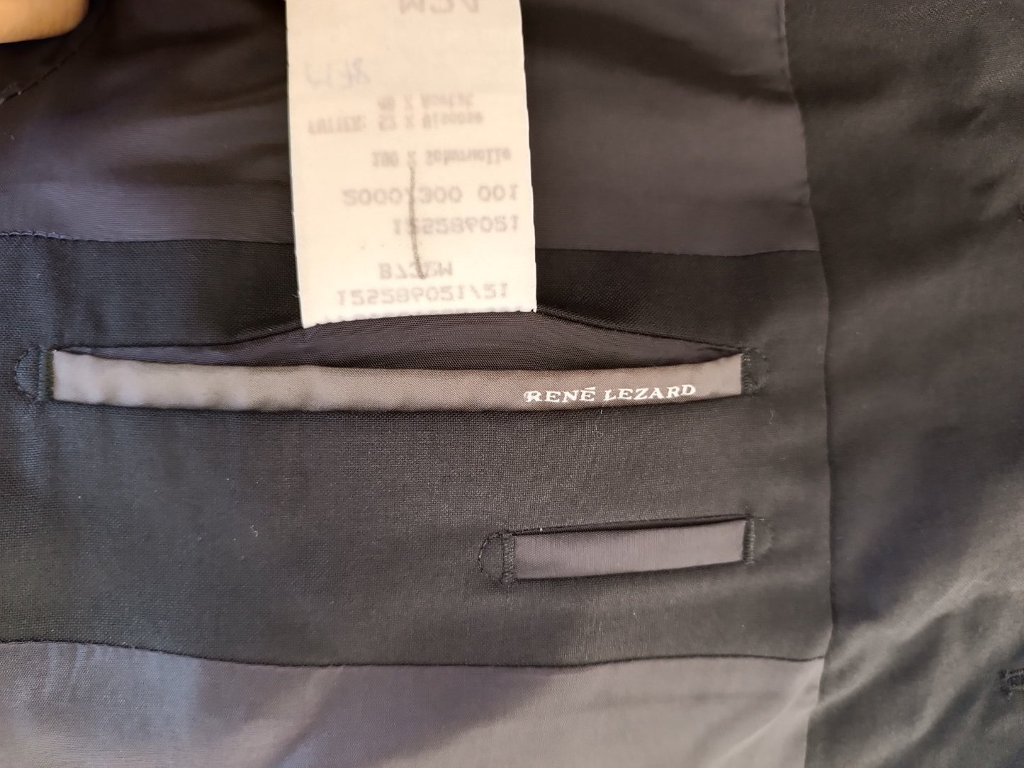 Giacca blazer nera di rappresentanza Rene Lazard ufficiale FIFA lana