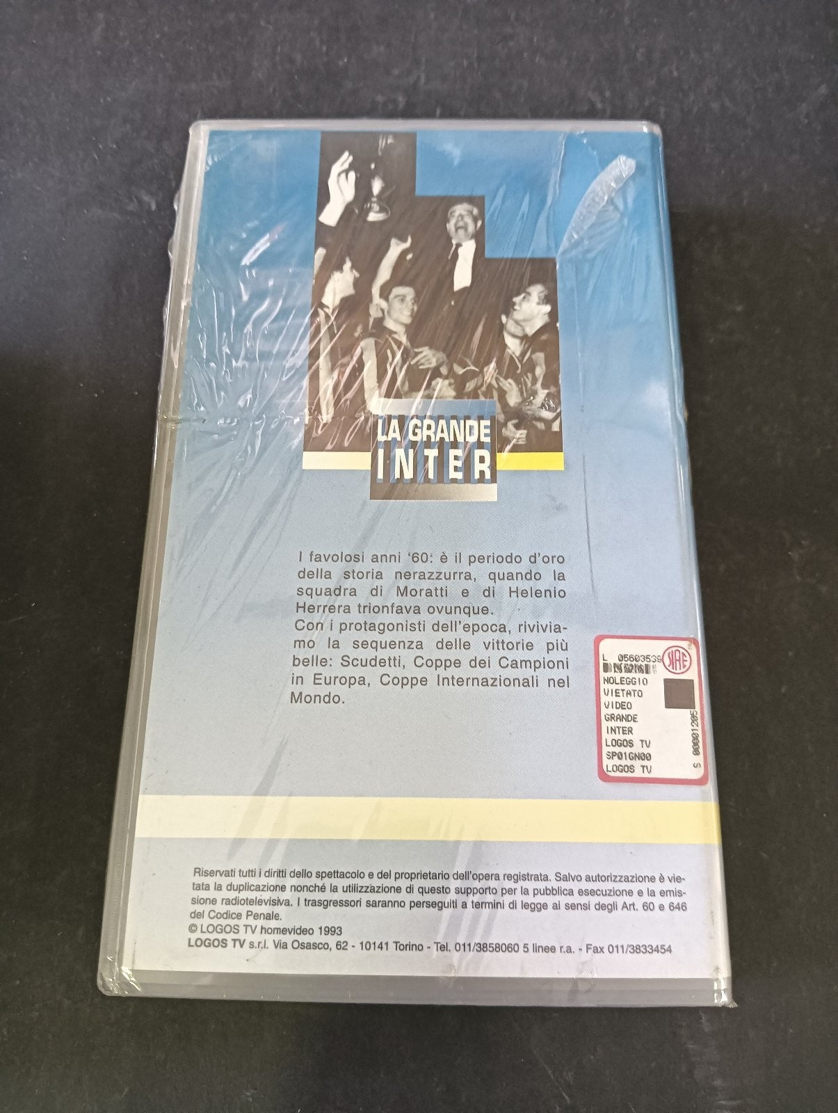VHS LA GRANDE INTER Logos Video