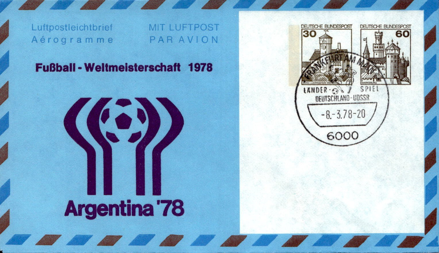 busta primo giorno Frankfurt 1978a