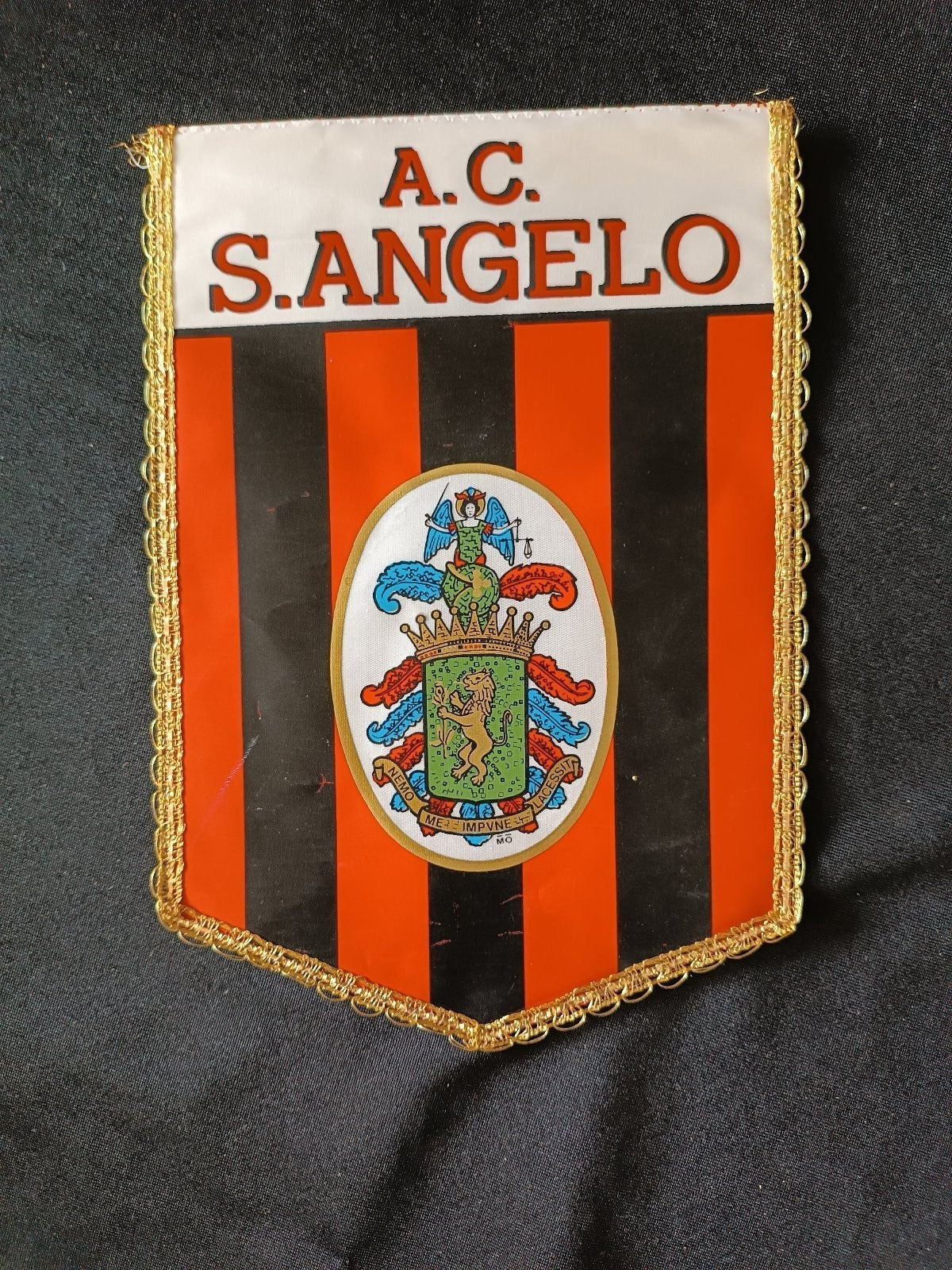 Gagliardetto Pennant A.C. S.Angelo Italia Calcio Vintage