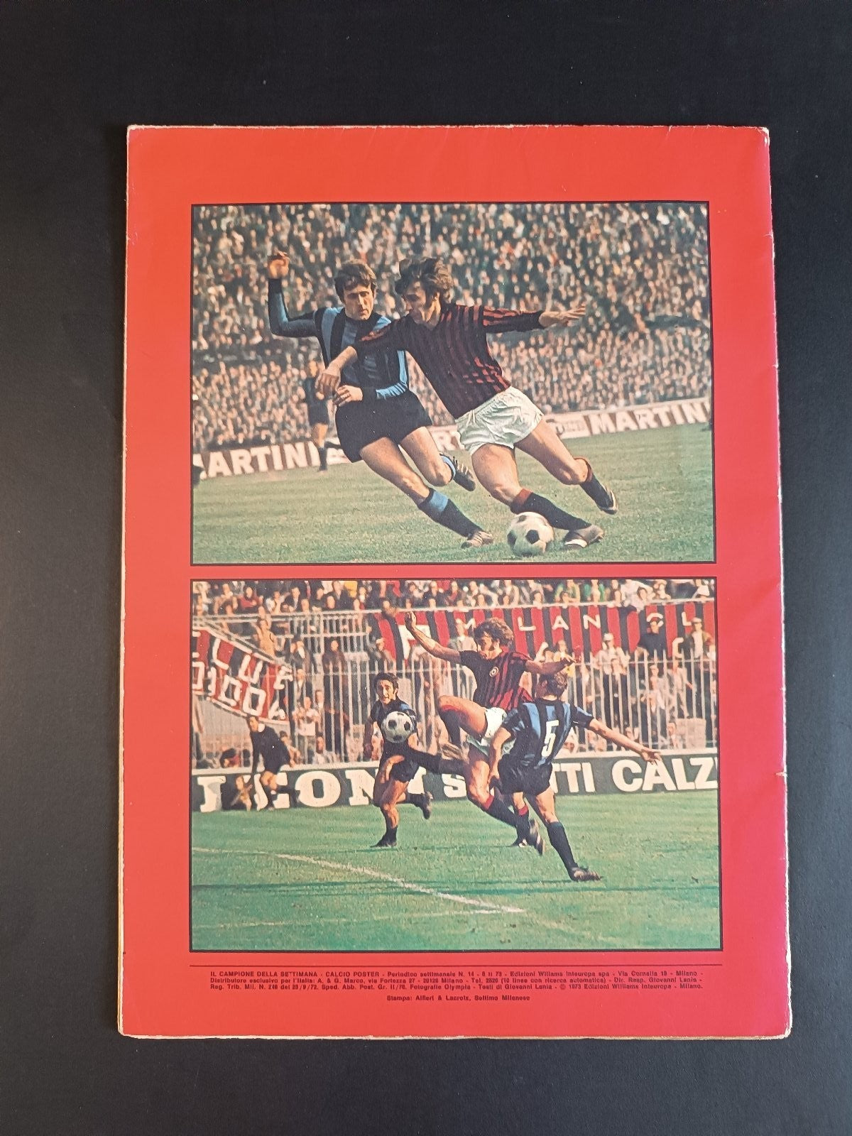 rivista/poster IL CAMPIONE della SETTIMANA n 14 - Prati