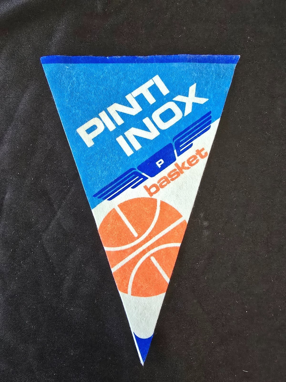 Gagliardetto Pennant Basket Pinti Inox Pallacanestro Brescia anni 70/80