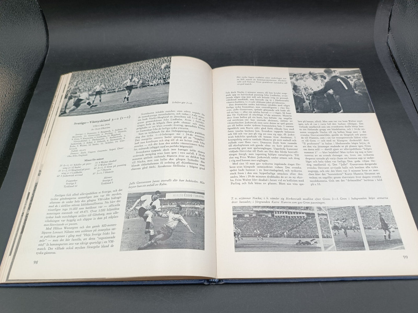 Libro Fotboll - VM Sverige 1958 Strombergs