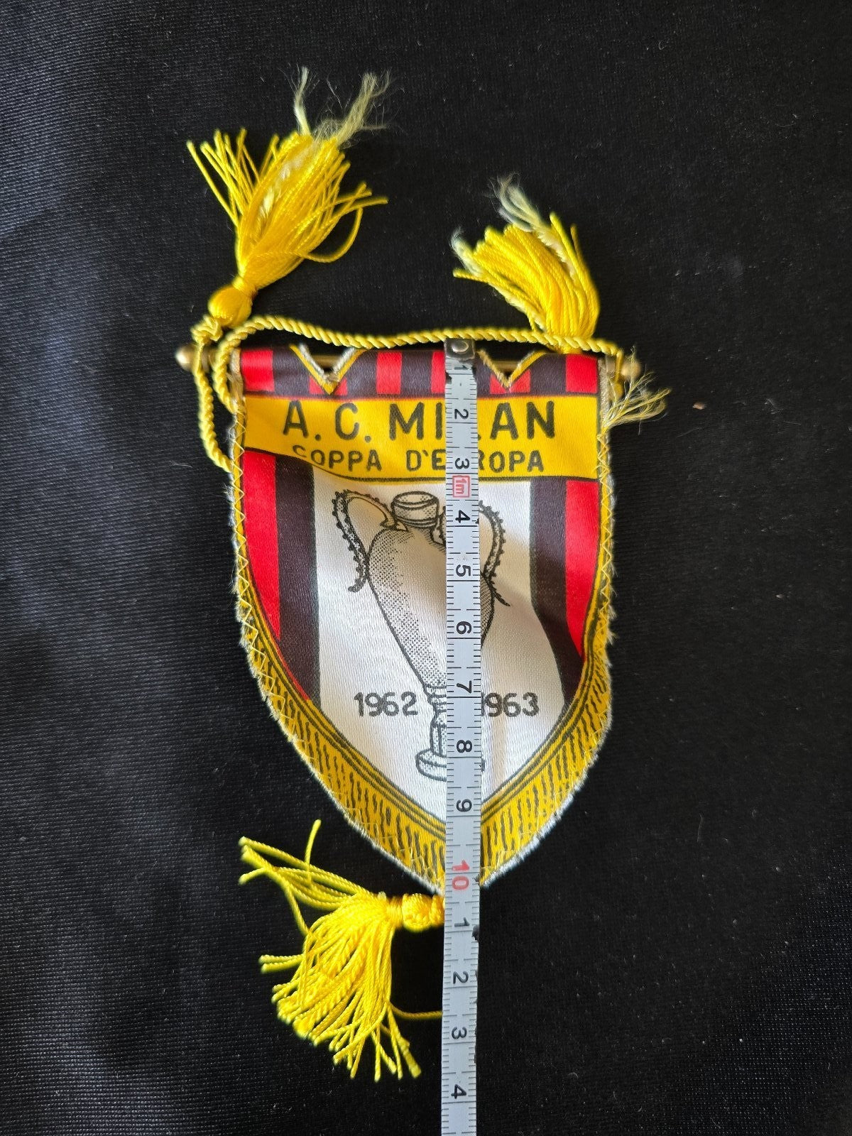 A.C. Milan 1899 mini gagliardetto anni 60/70 7