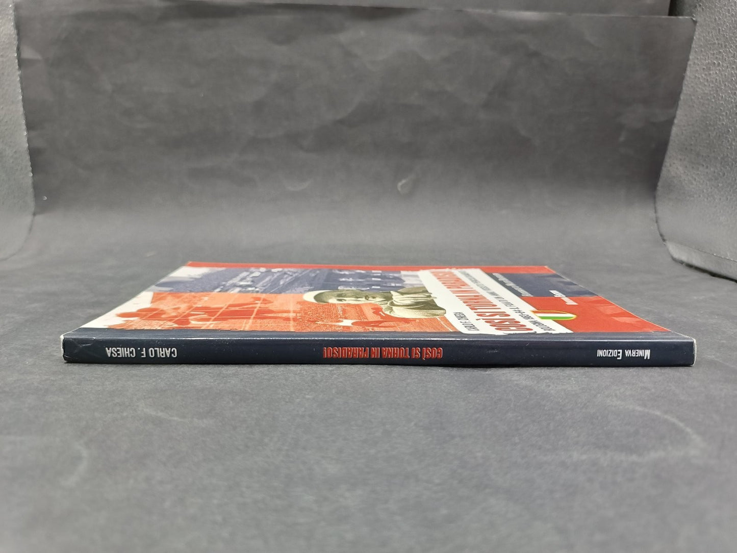 Libro Cos� si torna in paradiso - Carlo F.Chiesa Bologna calcio