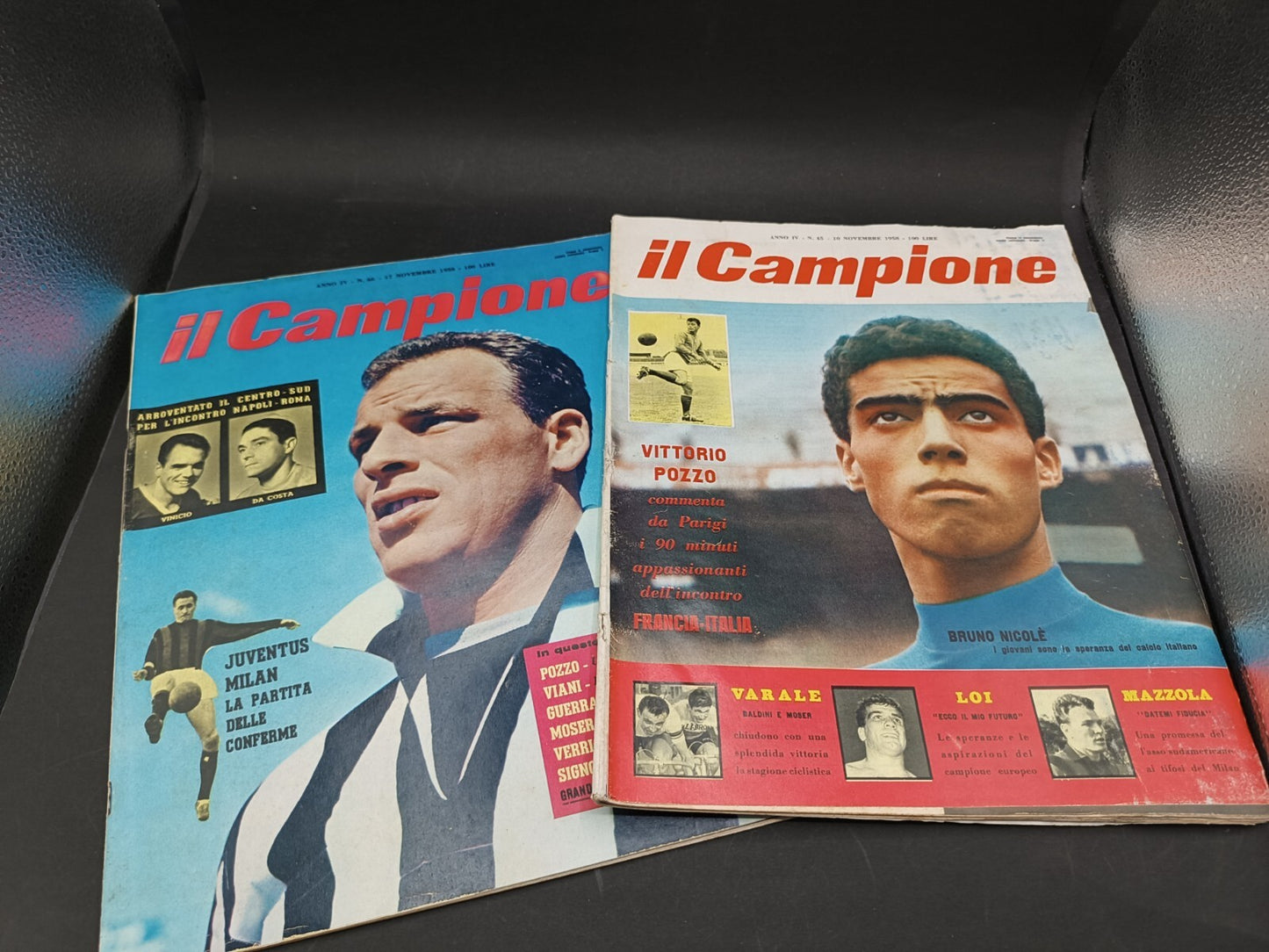 Annata completa rivista sportiva Il Campione 1958 1/55