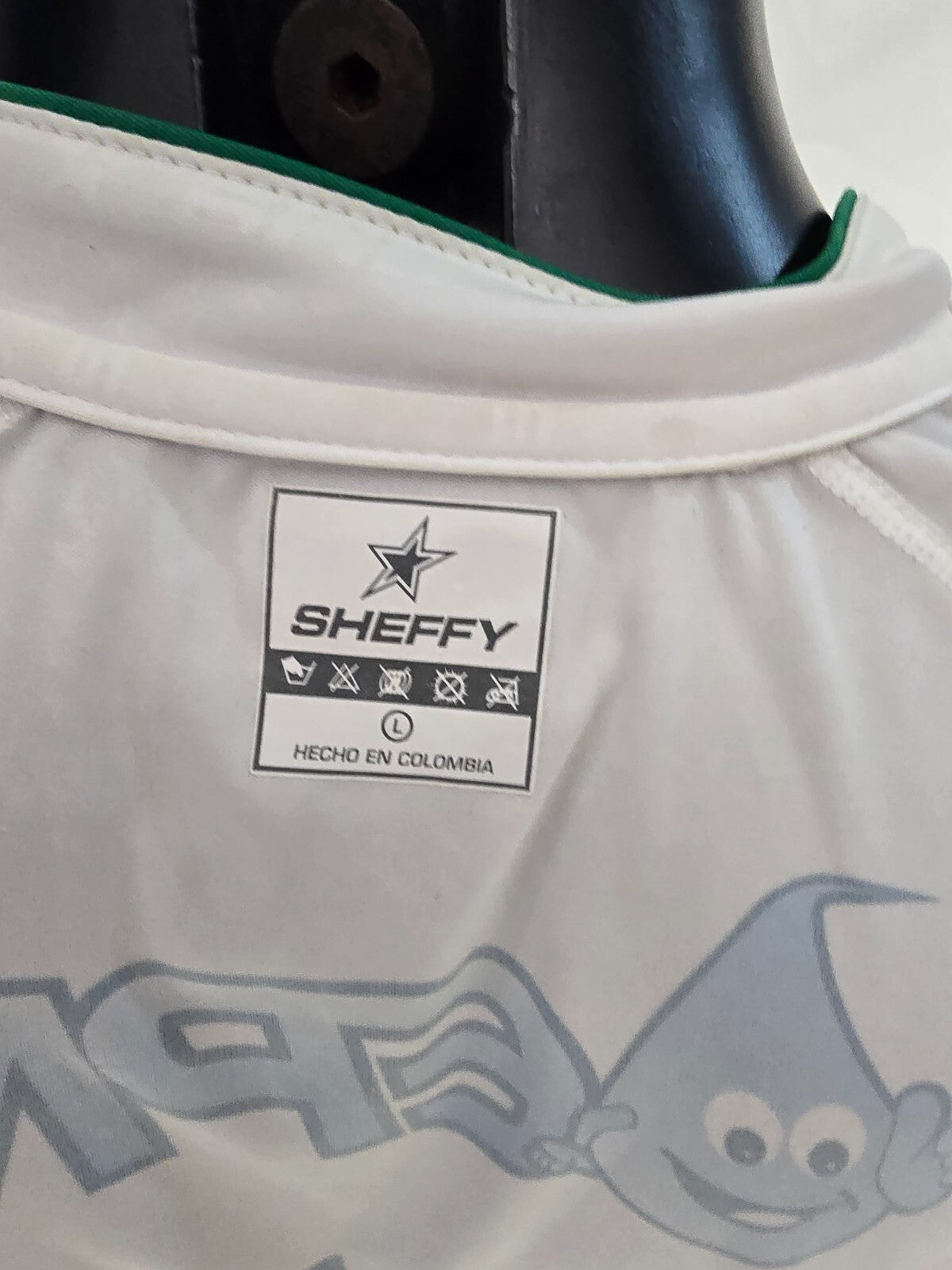 maglia Sheffy Atletico Huila N. Ayr 2010 nr 15 tg L Match Worn