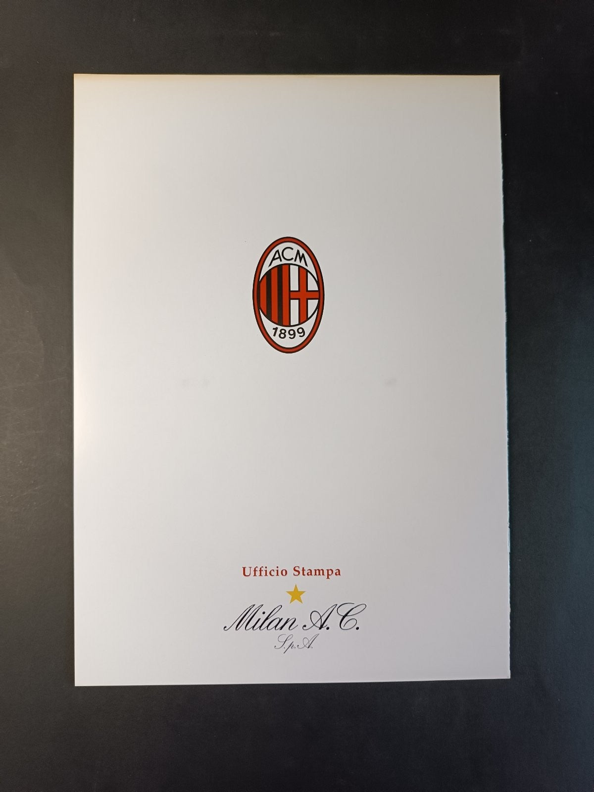 Programma originale 18� giornata stagione 1999/2000 Milan Ac / US Lecce (B)