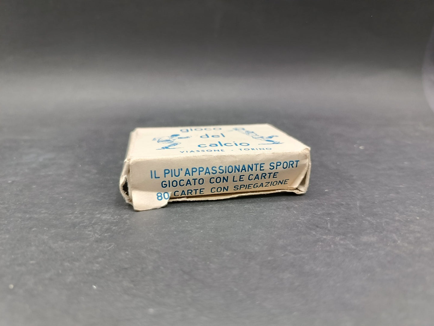Gioco del calcio Vassone Torino carte mignon