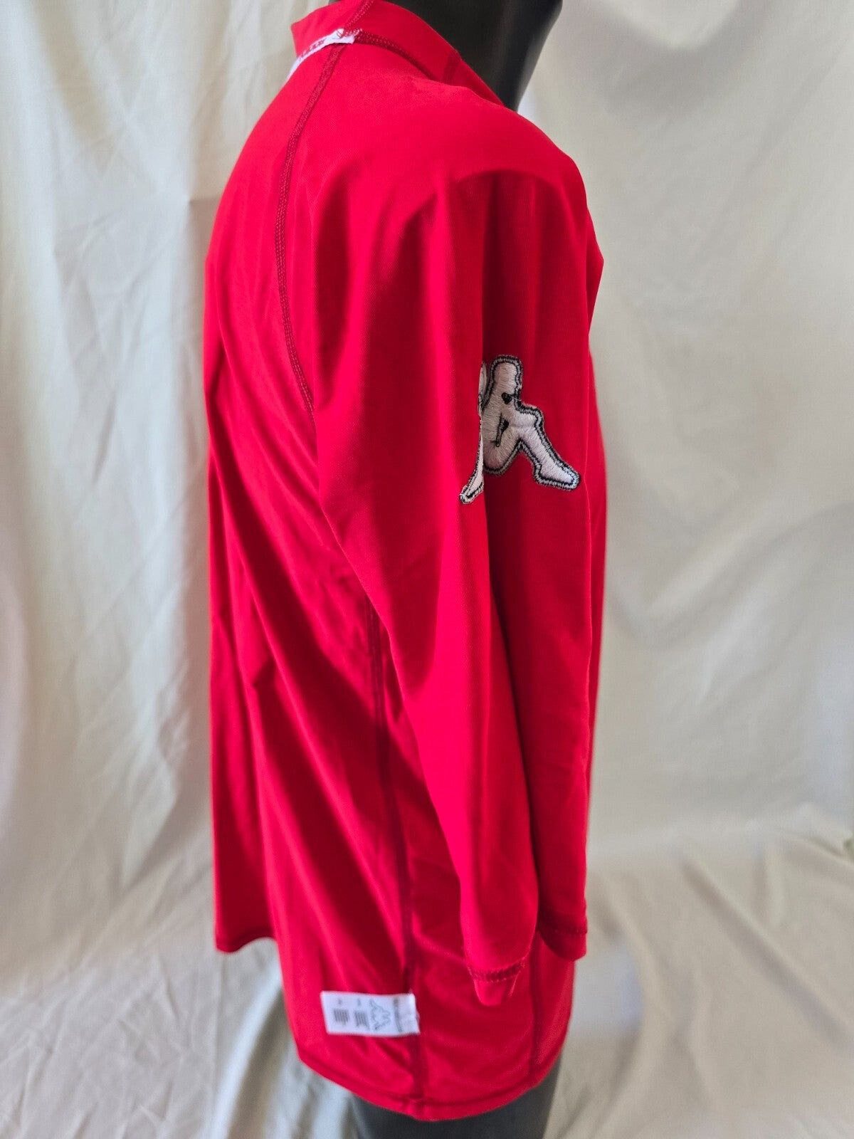 Maglia calcio ufficiale Kappa Walles Galles 2000 nr 19 tg macchiata Match Worn
