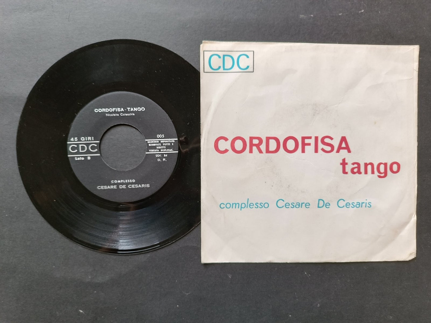 Vinile 45 giri DAI, DAI, CESENA!