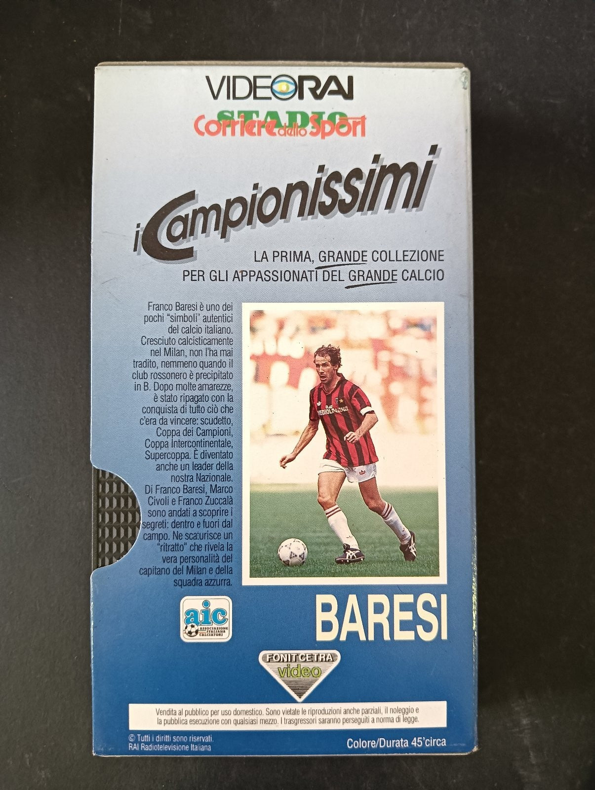 VHS CAMPIONISSIMI BARESI VideoRai