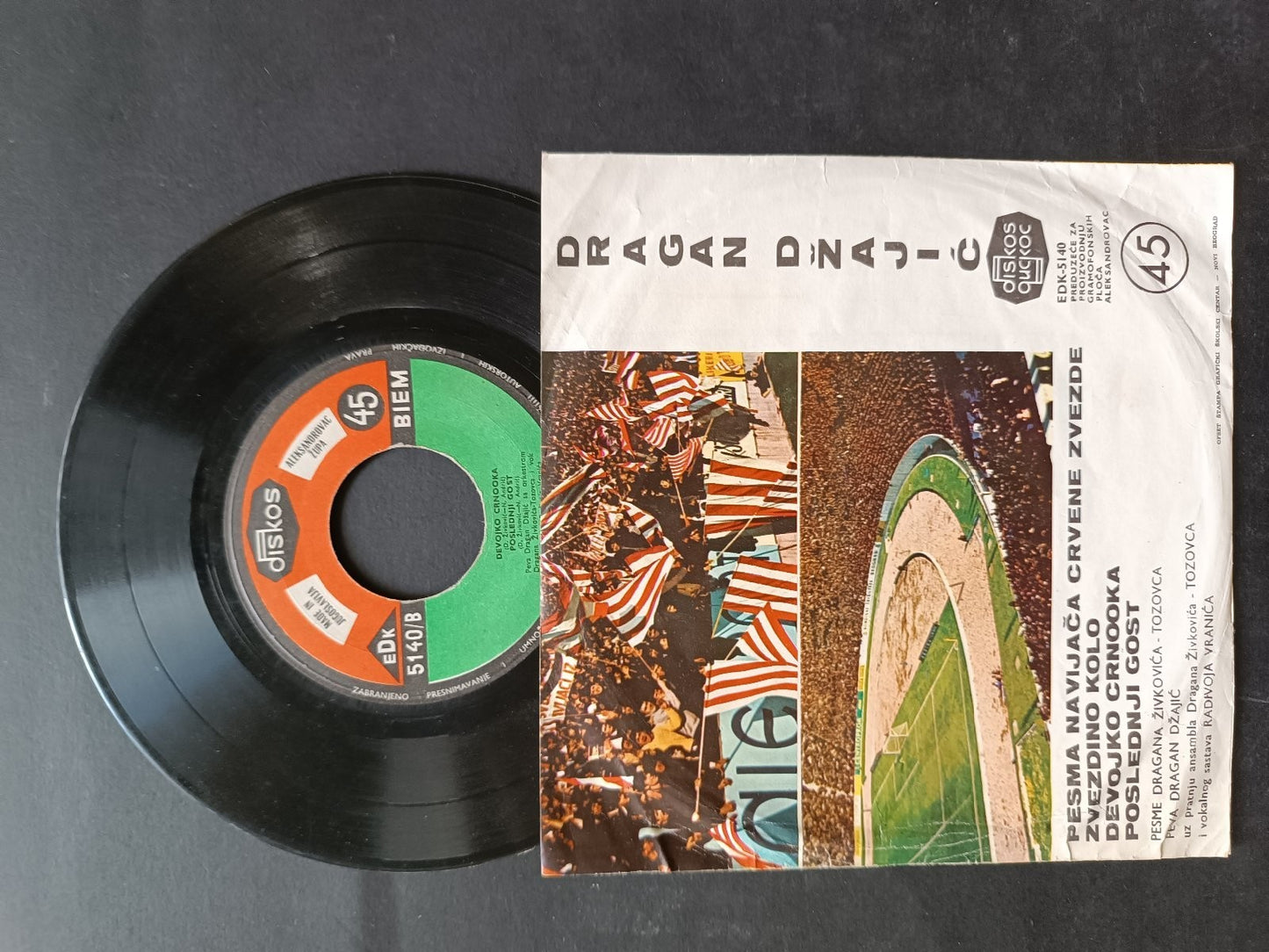 Vinile 45 giri PESMA NAVIJA?A CRVENE ZVEZDE