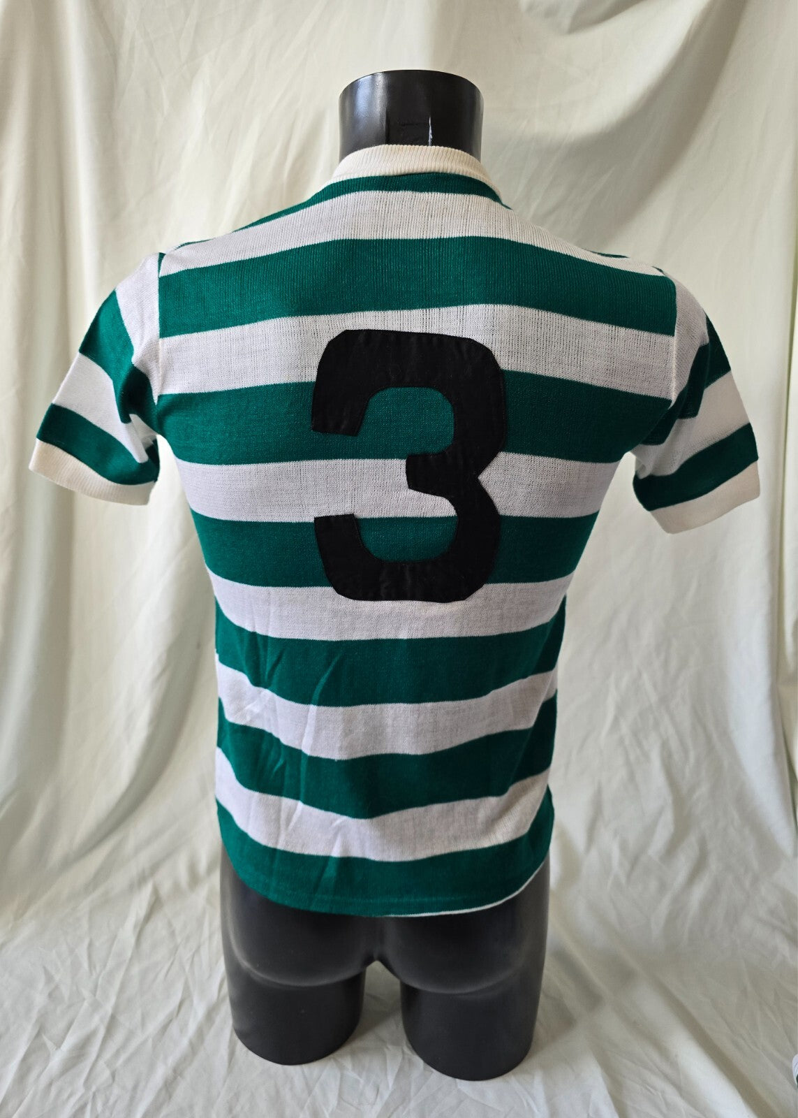 Maglia vintage calcio Sporting Lisbona in lanetta nr 3 tg m