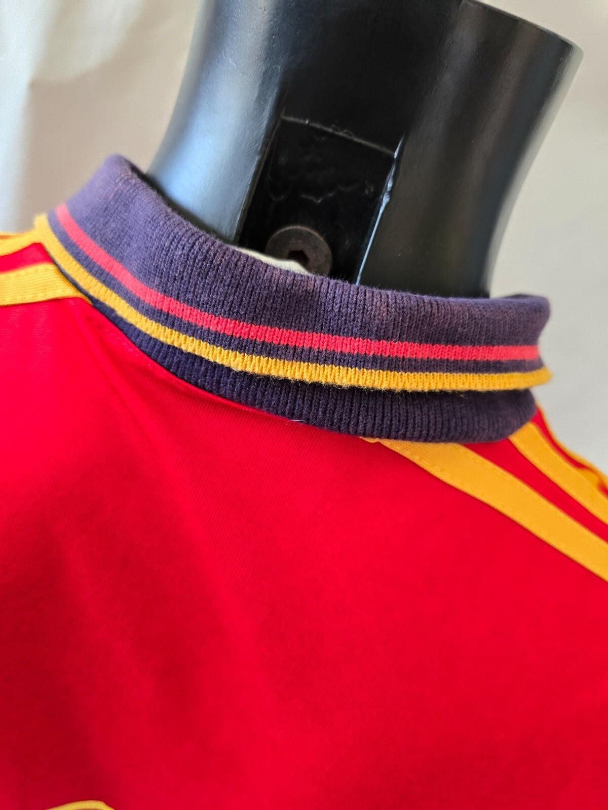 Maglia calcio ufficiale home Nazionale Spagna Adidas tg L Match Worn